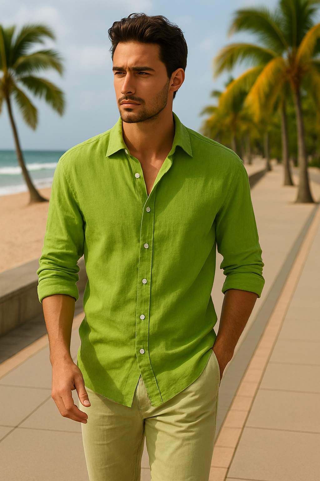 Chris - Losse overhemd