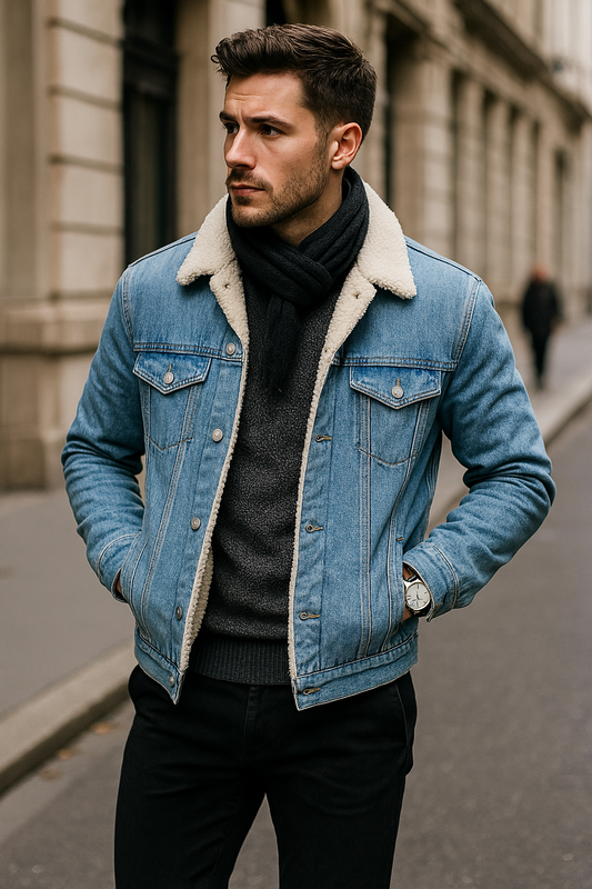 Josh - Nette denim blazer