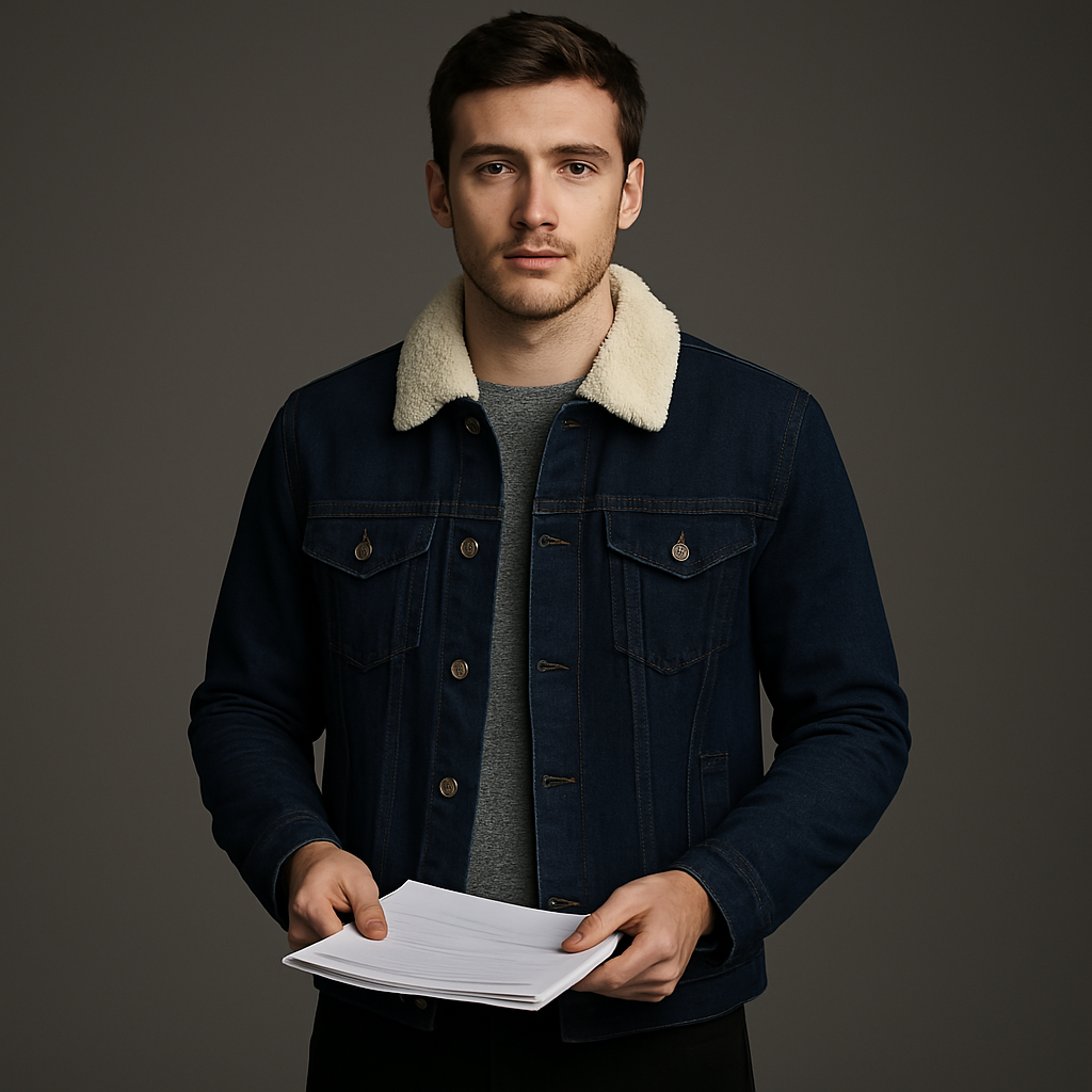 Josh - Nette denim blazer